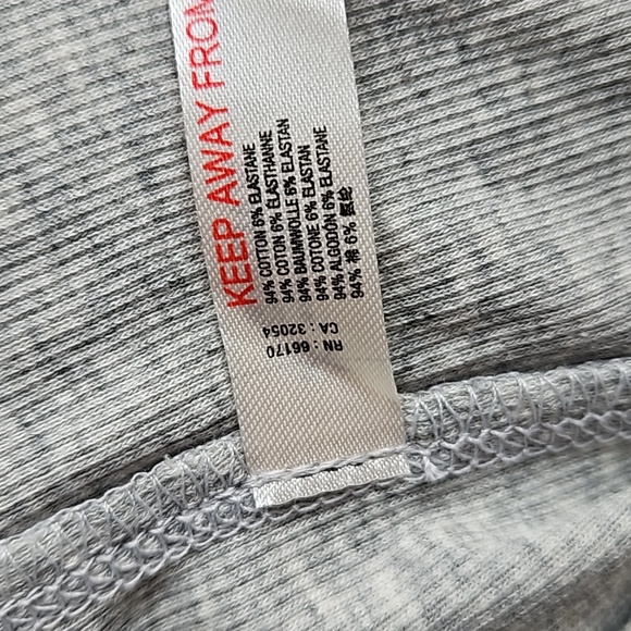 Free People U Neck Tank Heather Grey Size M - Picture 5 of 7